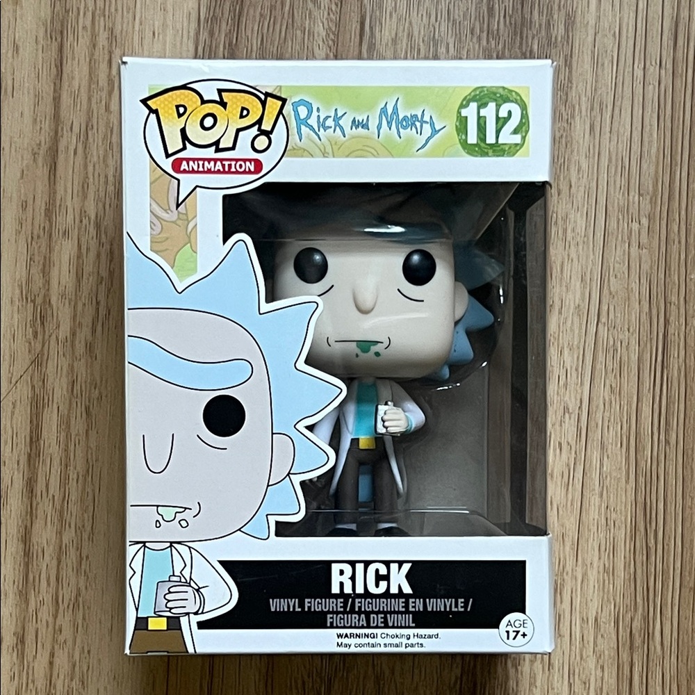 Funko Pop! Vinyl: Rick and Morty - Rick Sanchez #112.